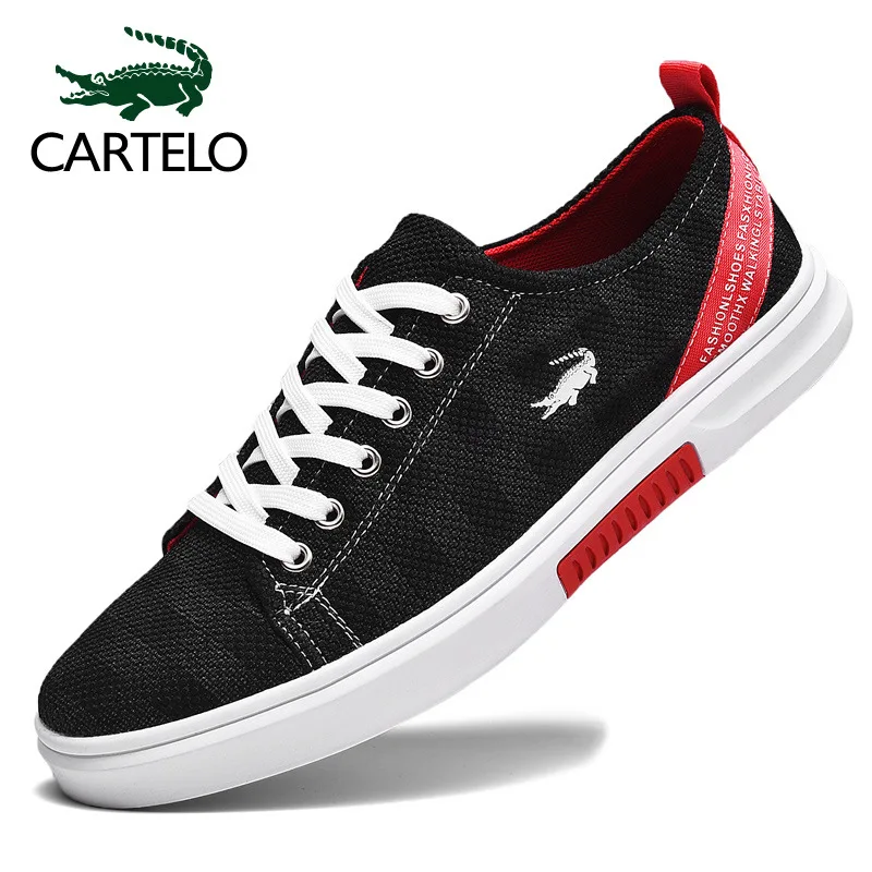

CARTELO Spring MEN'S SHOES New Style Simple Korean-style Shoes Flat-Style Canvas Shoe Sports Footwear