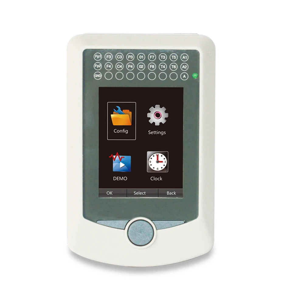 Medical Equipment CONTEC CMS4100 16 Channel 24H Dynamic EEG System eeg holter Monito