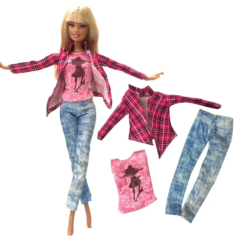 Not Include Doll NK смешанный стиль Принцесса Кукла платье Топ Мода наряды юбка одежда ручной работы для куклы Барби аксессуары подарок детские игрушки JJ - Цвет: Not Include Doll