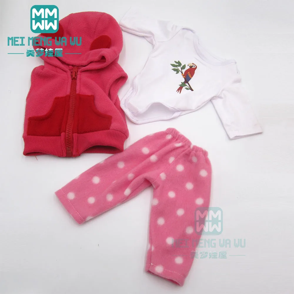 Кукольная одежда для новорожденных 43 см; платье принцессы с красным бантом; обувь; подарок на Рождество - Цвет: M--019