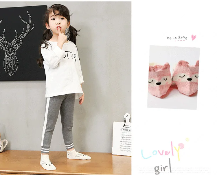 Spring And Summer New Style Japanese-style Stereo No-show Socks Cartoon Korean-style Animal CHILDREN'S Socks 3-12-Year-Old CHILD