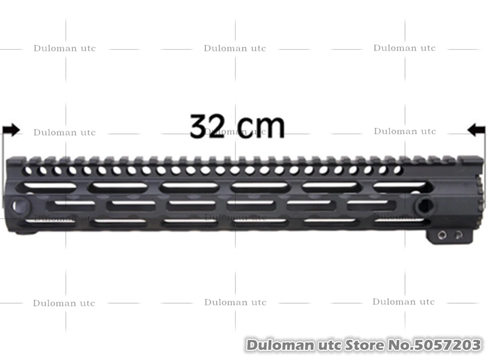 Duloman utc Midwest MI AR15 M-LOK бесплатно поплавок поручень CNC легкий 12,5 дюймов тактическая Гарда для страйкбола AEG/GBB