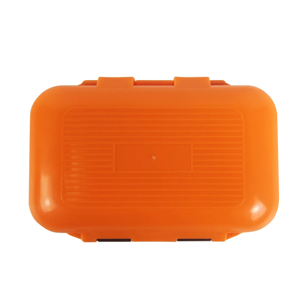 

Fishing Bag Tackle Boxes Storage Lure Bait Organizer with Removable Dividers Waterproof Trays Orange Fishing Accessories