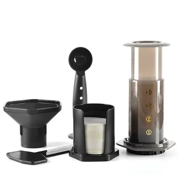 

Plastic French Press Set Espresso Glass Coffee Maker Portable Cafe French Press CafeCoffee Pot for AeroPress Machine