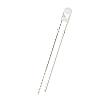 

uxcell Photosensitive Diode Photodiodes Light Sensitive Sensors 3mm Head Receiver Diode 50pcs Clear