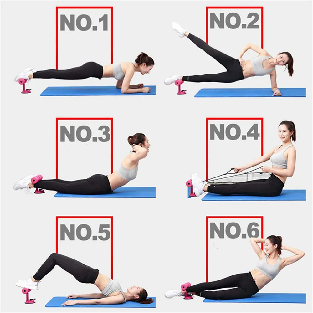 Sit Up Assistant Abdominal Core Workout Assist Bar Fitness Equipment Muscle Trainning Home Gym Exercise Situps Stands