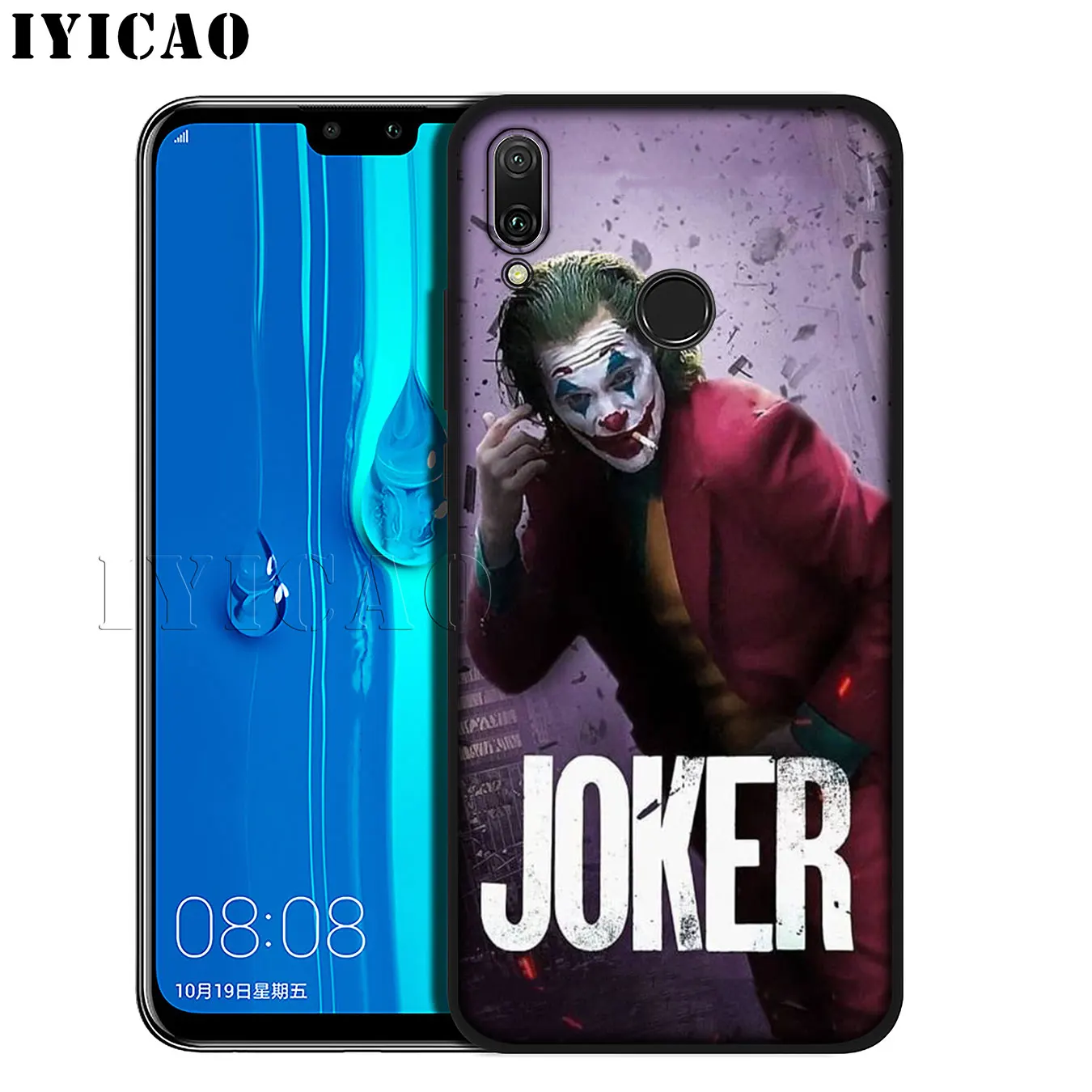 6 Забавный Джокер Мягкий силиконовый чехол для huawei P30 P20 Pro P10 P9 Lite Mini P Smart Z Plus - Цвет: 6