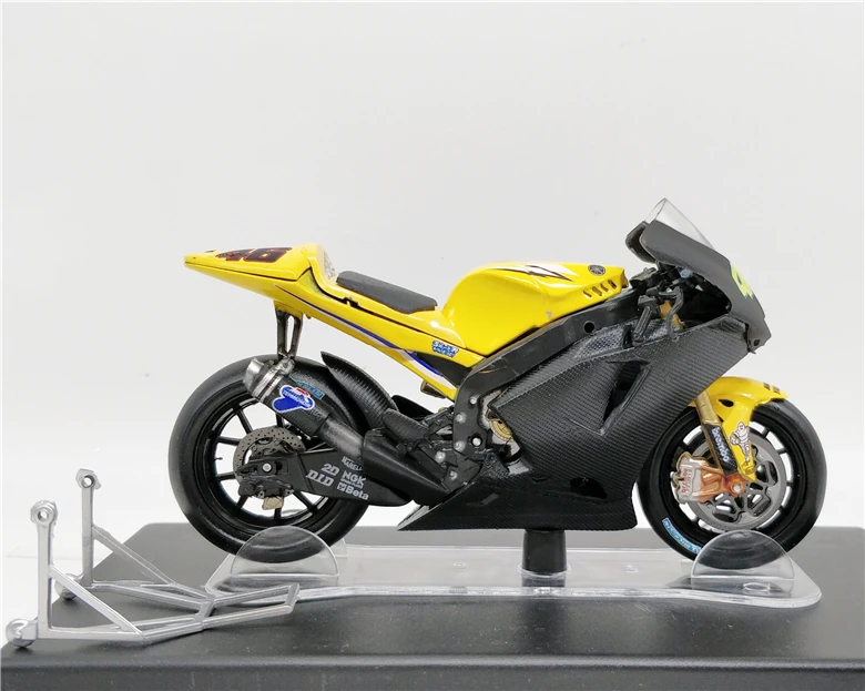 Оригинальная фабрика 1:24 YZR-M1 тест Sepang 2006 мотоцикл сплав автомобиль игрушки для детей модель детской игрушки подарок оригинальная коробка