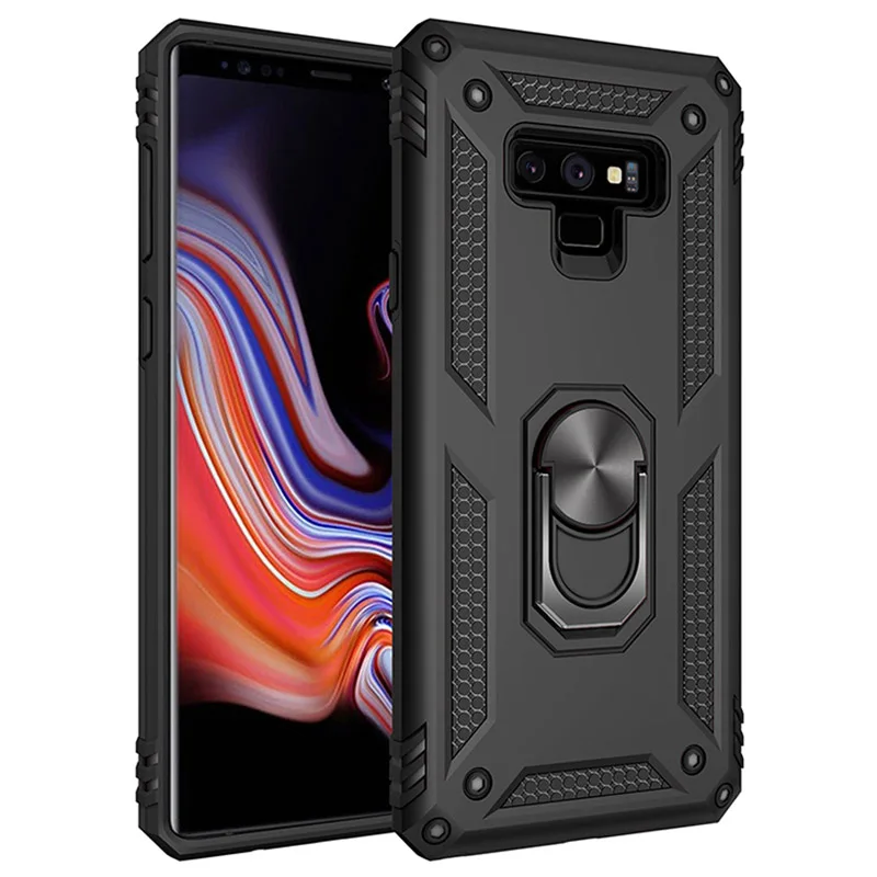 thumbnail image 1 of Sergeant Armor Phone Case For Samsung Note 9 8 10 5G Shockproof Kickstand Protective Cover Back Case for Galaxy Note10 Plus Caso, 1 of 5