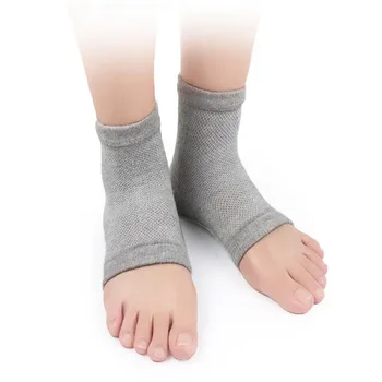 

Heel Moisturizing Socks Open Toe Socks Cracked Gel Heel Socks Foot Toeless Cooling Heel Socks for Women Dry Hard Cracked Feet