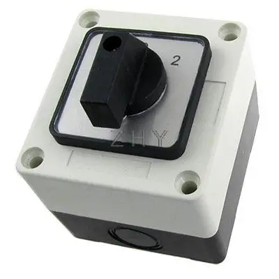 

Rotary Selector Control Station Changeover Cam Switch 500V 20A
