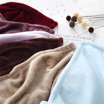 

Claroom Flannel Blanket Small Blanket Towel Coral Fleece Air Blanket Bed Thicken Blanket Conditioning Leisure Sofa For ZD01#