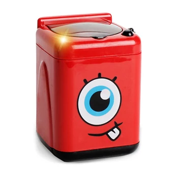 

Electronic Mini Washing Machine Baby Toy Washing Machine Set Simulated Home Appliances Simulation Kids Children Pretend Play Toy