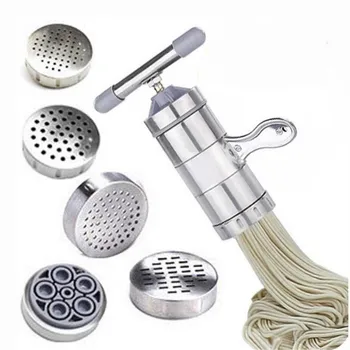 

Manual Stainless Steel Noodle Maker Press Pasta Machine Crank Cutter Fruit Juicer Cookware Making Spaghetti Kitchen Tools WY411
