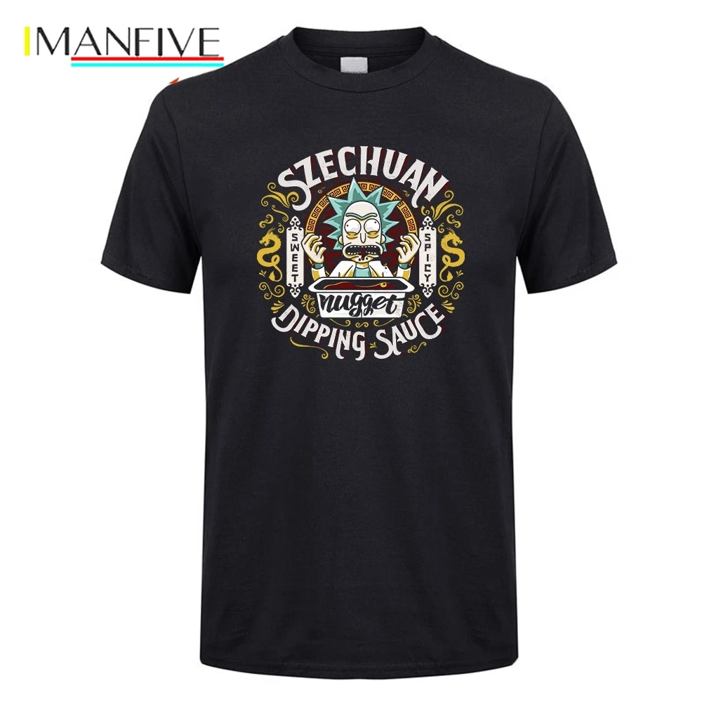 Vintage Printed Men's T Shirt Retro Rick And Morty Teenage 100% Cotton Short Sleeve T-Shirt Latest Male Tee Design Tops Clothing