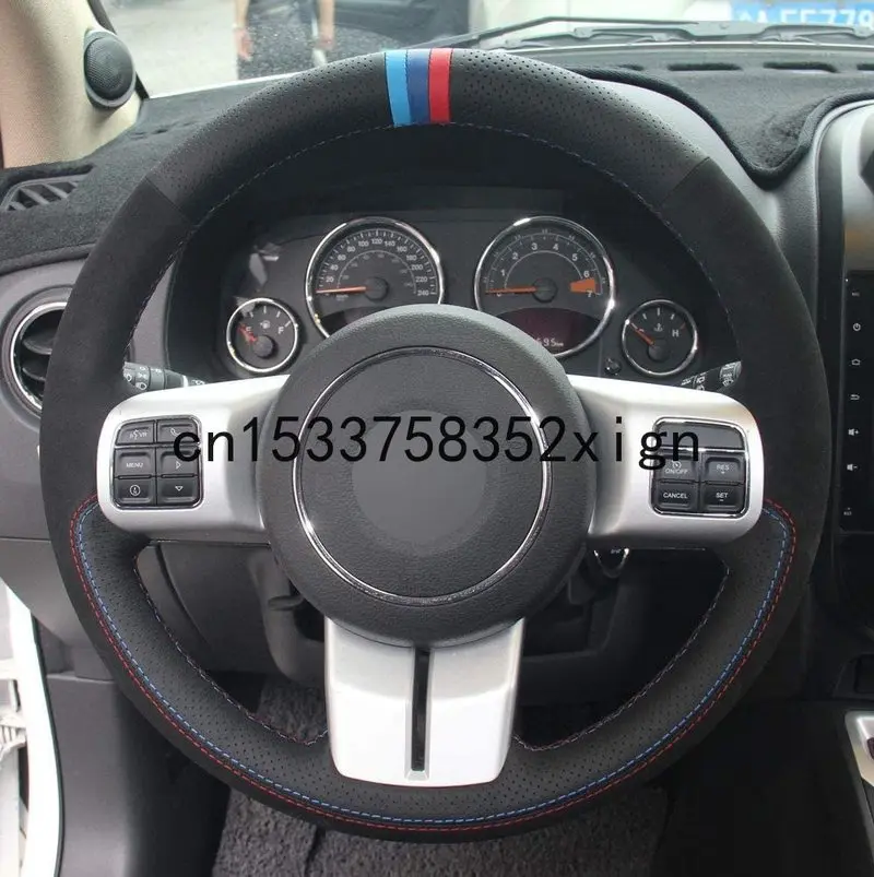 Чехол для руля из микрофибры Jeep Wrangler Patriot SUV /Wrangler JK /Grand Cherokee/ Compass | Автомобили и