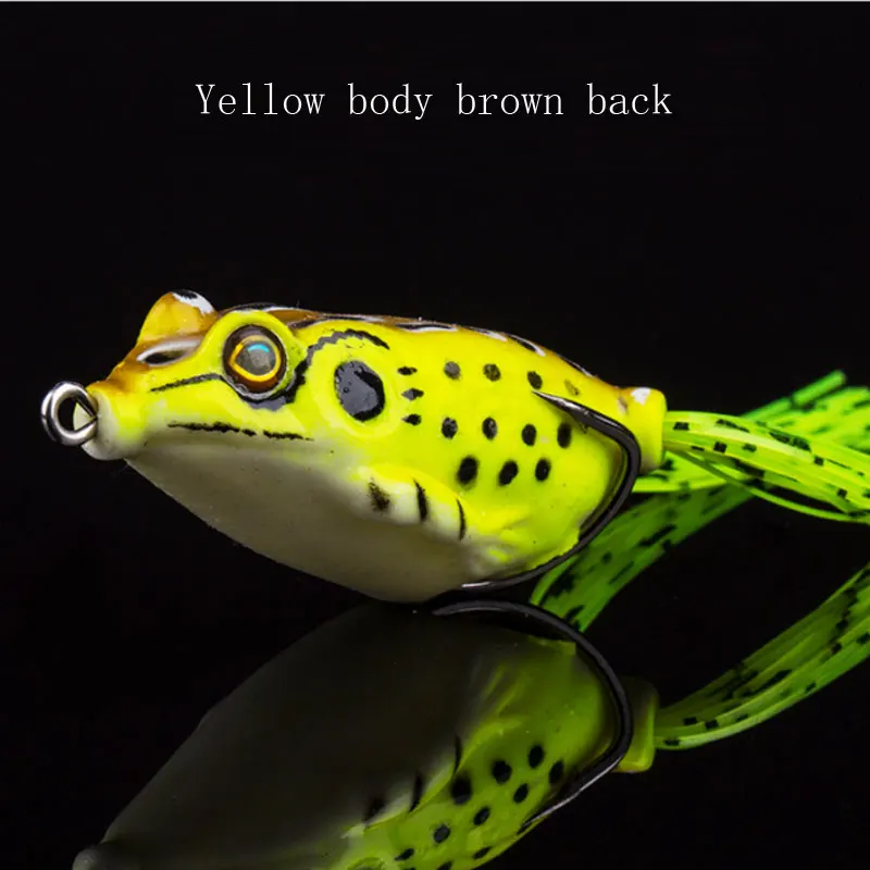 

Soft Frog Lure Silicone Bait 5.5cm 13g Crankbaits Fishing Lures Wobblers Artificial Bait with To Be Gift