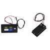 DC 10V~100V Li-ion Lifepo4 Lead acid Battery Capacity Indicator Digital Voltmeter Tester Temperature Monitor 12V 24V 36V 48V 96V 3
