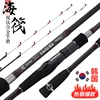 semi titanium double rod new product lightweight saltwater boat squid rod fishing rod solid glass fiber ► Photo 1/6