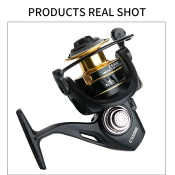 

CS1000 CS2000 CS3000 CS4000 CS5000 Fishing Reel Without Gap Reeling Screw-in Spinning wheel Sea Bream Fish