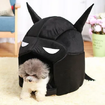 

2020 New Dog House Soft Cool Batman Cat Dog Kennel For Small Medium Pets Warm Puppy Nest Bed House Dogs Beds House Pet Supplies
