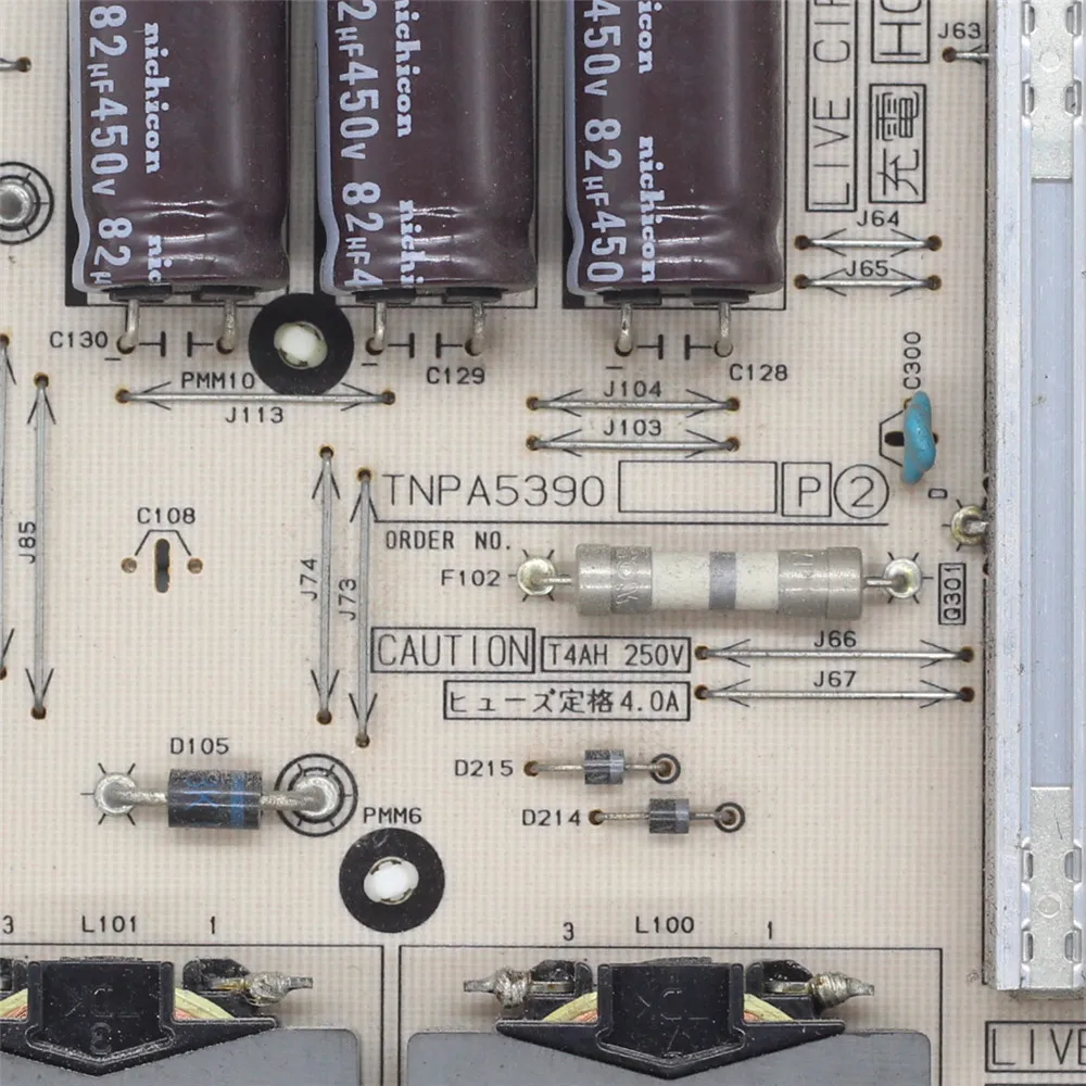 TNPA5390 P 2 for Panasonic TH-P42ST30C Power