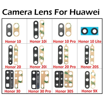 

2Pcs Rear Back Camera Glass For Huawei Honor 9X V20 20i 20 10 30 Pro Lite 20S 10i 30s Camera Glass Lens With Sticker Adhesive