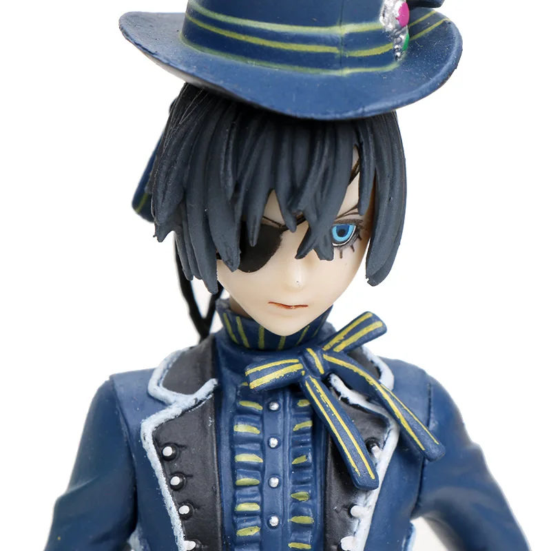 Черный Дворецкий Kuroshitsuji Ciel Phantomhive ПВХ фигурка Коллекционная модель для рождественских подарков