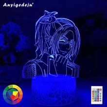 

Newest Anime 3d Light Attack on Titan Hange Zoe Lamp for Home Decor Birthday Gift Manga Attack on Titan LED Night Lamp Hange Zoe