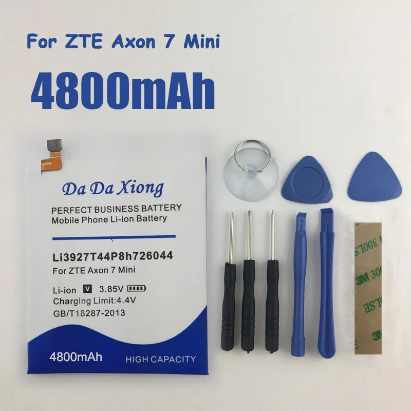 Аккумулятор 4800 мАч Li3927T44P8h726044 для ZTE Axon 7 Mini 5 2 дюйма | Мобильные телефоны и