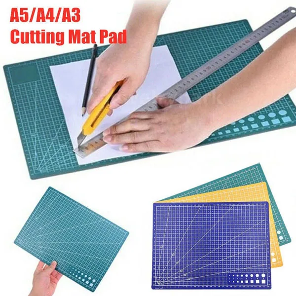 A3/a4/a5 Cutting Mat Sewing Mat Single Side Craft Mat Cutting Board For