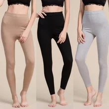 Женский 80% шелк 20% шерсть вязаный эластичный теплый свитер полной длины теплые леггинсы SG367