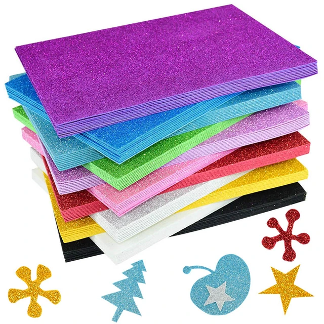 1mm Thick Diy Eva Foam Sheet Paper Pack Of 10pcs Handmade Sponge  Scrapbooking Crafts For Flowers Background Gift Cardboard Decor - Craft  Paper - AliExpress