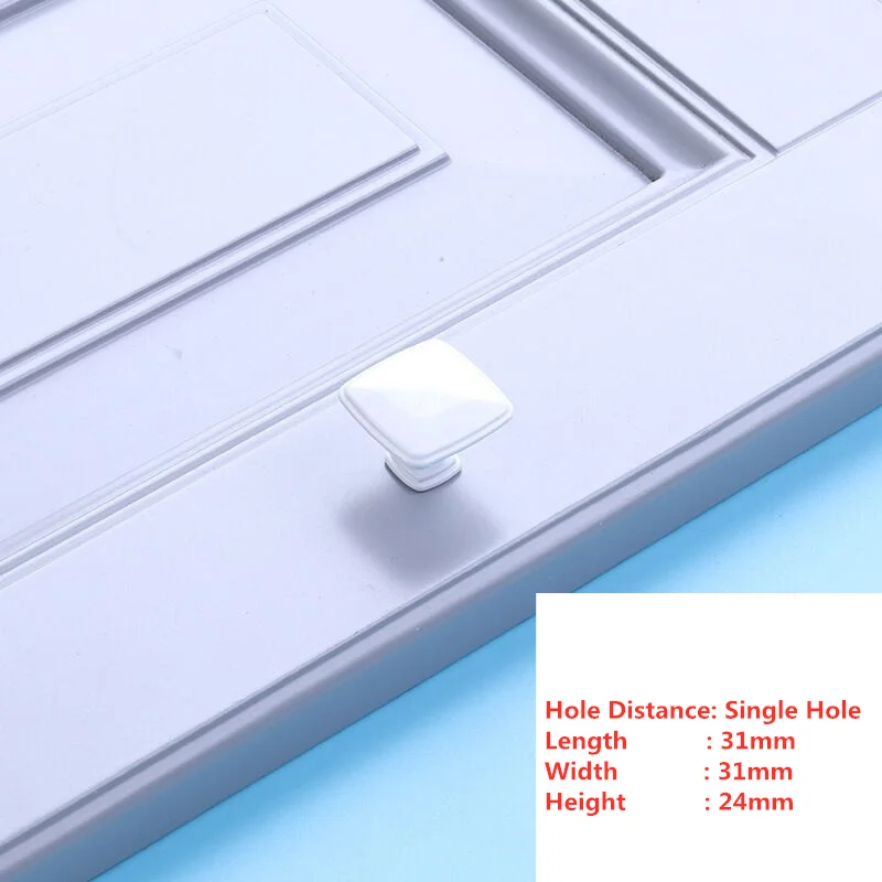 Simplicity Fuji White Kitchen and Furniture Handles