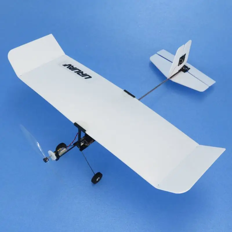 

URUAV M1-Wasp 224mm Wingspan Balsa Wood / PP Board Optional Carbon Fiber Beginner Indoor RC Airplane KIT