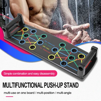 

Unisex Push Up Rack Push-up Stand Board Gym Home Comprehensive Fitness Tool Exercise Sports Body Building Training Equipment
