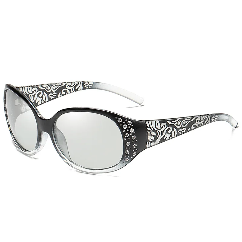 Женские очки ночного видения, поляризованные мужские солнцезащитные очки с антибликовым покрытием, желтые солнцезащитные очки, очки ночного видения для вождения автомобиля - Цвет оправы: C6