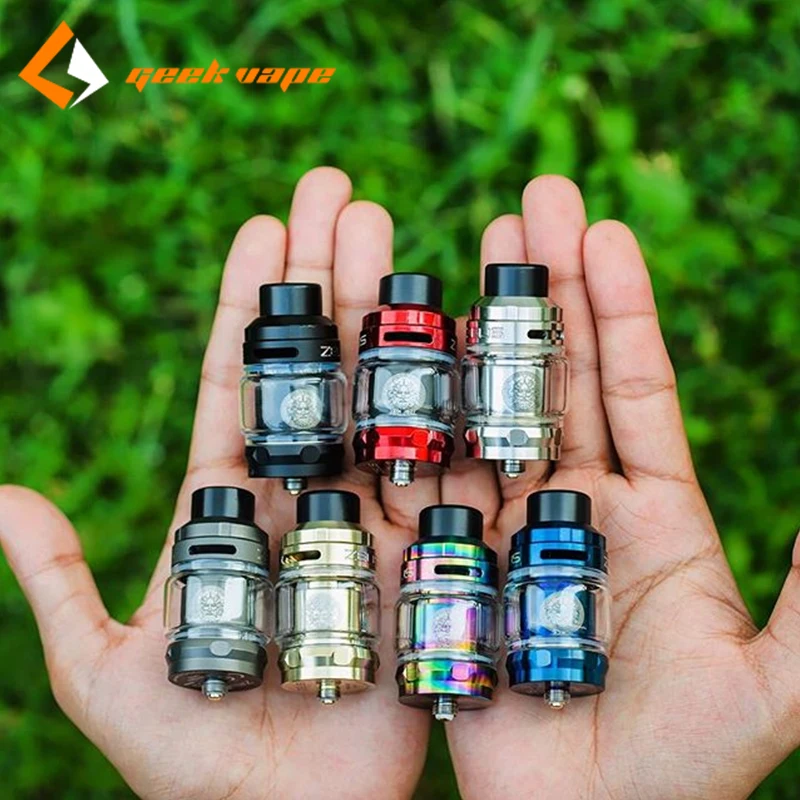 Оригинальный бак Geekvape ZEUS Sub Ohm 2 мл/5 мл Емкость 810 капельный наконечник сетчатая