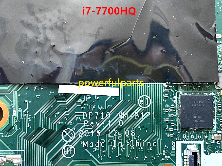 cheap pc motherboard 100% working for Thinkpad P71 motherboard with i7-7700HQ cpu Fru: 01AV384 DP710 NM-B121 mainboard tested well gaming pc motherboard cheap