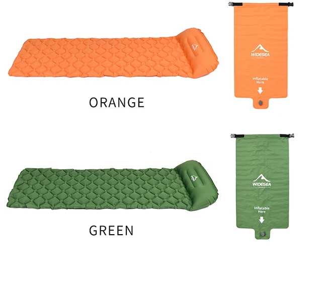 Widesea Ultralight Foam Sleeping Pad For Backpacking & Camping - Foldable, Waterproof, 73"x22"