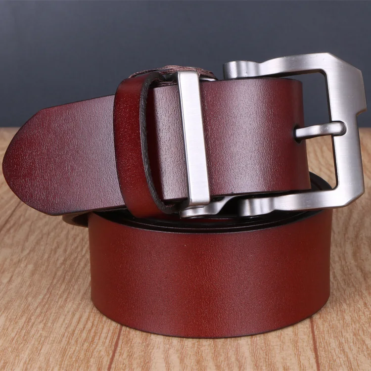 Deepeel/1 шт., 3,8 см* 110-130 см, мужские ремни из натуральной воловьей кожи, необычная Пряжка, декоративный Ретро Повседневный Пояс для одежды YK775