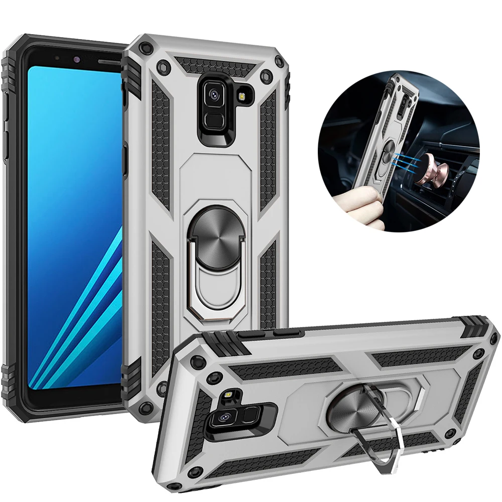 Чехол для Samsung Galaxy A6 A8 J4 J6 Plus Prime J3 J7 J8 A9 2018 J2 Pro Core чехол-подставка держатель кольцо