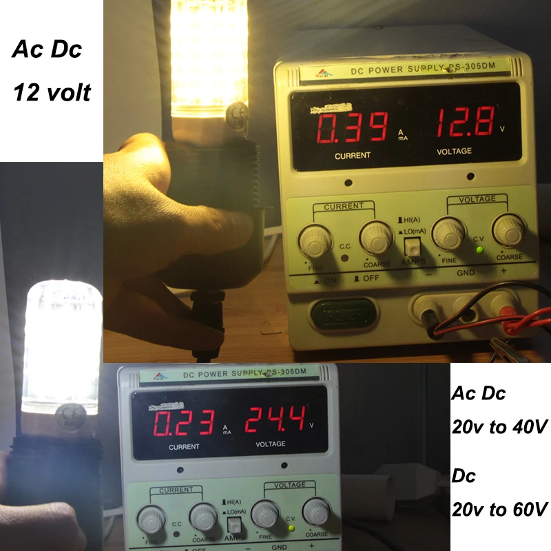 Ampoule led e14 кукурузная лампа светильник 7 Вт супер теплый белый Ac dc 12 В 24 в 36 48 60