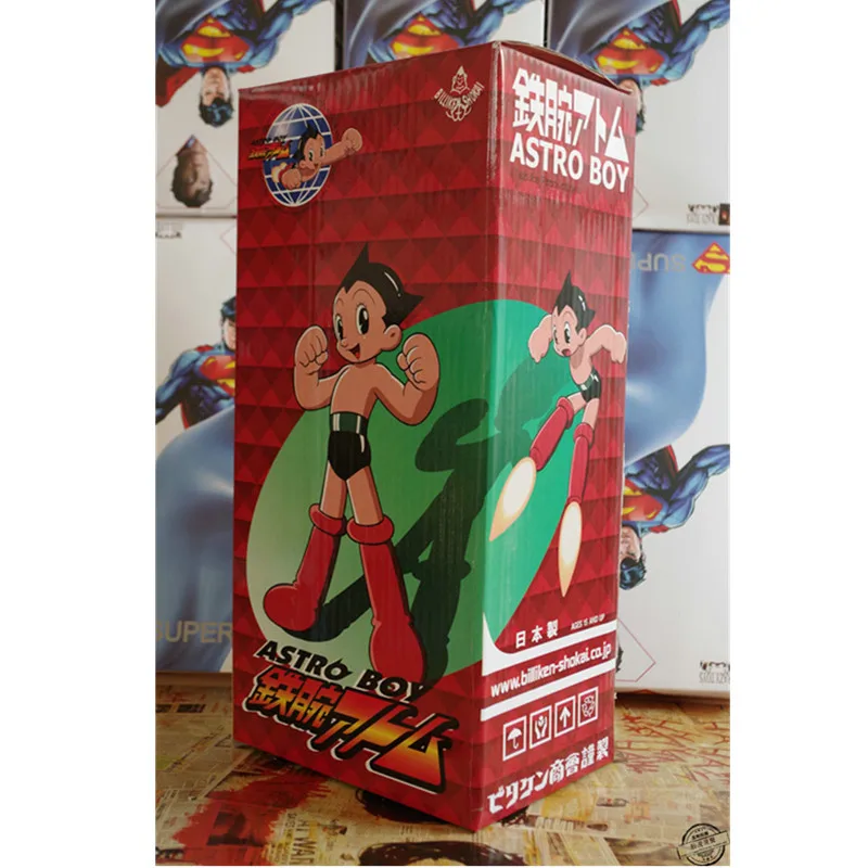 15,7 дюймов Astro мальчик фигурка игрушка аниме мультфильм Astroboy ПВХ персональная фигурка Коллекционная модель игрушки 40 см в коробке C002