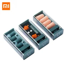 MI Mijia Jordan&Judy беруши для сна с шумоподавлением спальные беруши удобные многоразовые беруши с отскоком звуконепроницаемые беруши