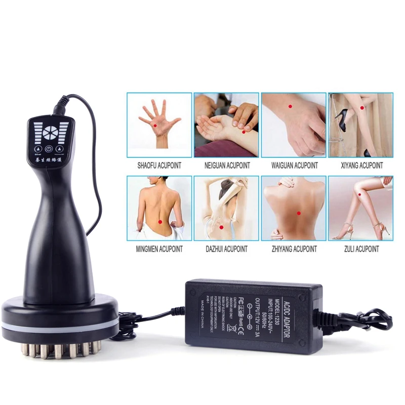 

Infrared Body Detoxification Massage Microcurrent Meridian Scrape Comb Regimen Dredging Warm Brush Shape Promote Blood Relaxing