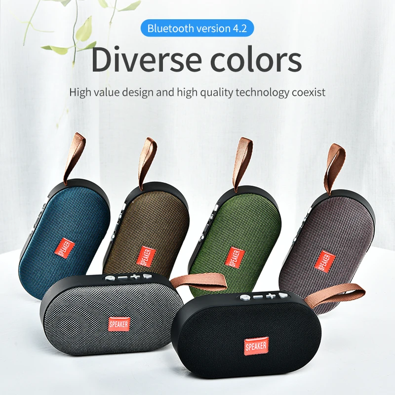 LUSHUO Bluetooth Portable Speaker Mini Wireless Loudspeaker Surround Outdoor Speaker IPX5 Waterproof Support FM Radio TFCard LUSHUO Bluetooth Portable Speaker Mini Wireless Loudspeaker Surround Outdoor Speaker IPX5 Waterproof Support FM Radio TFCard