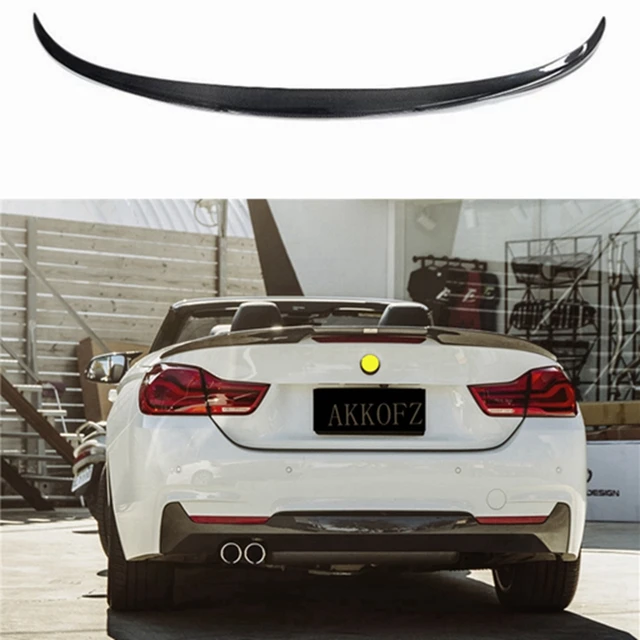 Krp Style Carbon Fiber Rear Roof Spoiler Trunk Lip Wing For Bmw