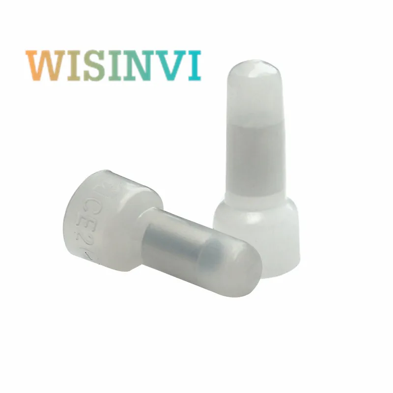 1000PCS Closed End Cap 22-16/16-14/12-1 Gauge Closed End Crimp Terminals Connectors Nylon Power Cable Wire Connector CE1 CE2 CE5
