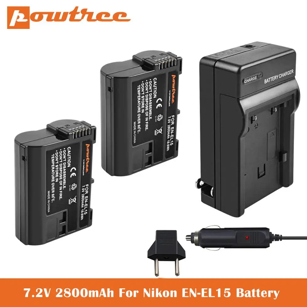Nikon D750 El15 Battery Charger Camera Battery Nikon D700 Nikon